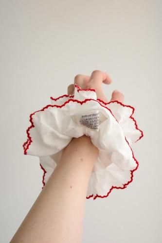 2125.double frill ChouChou(whitered)