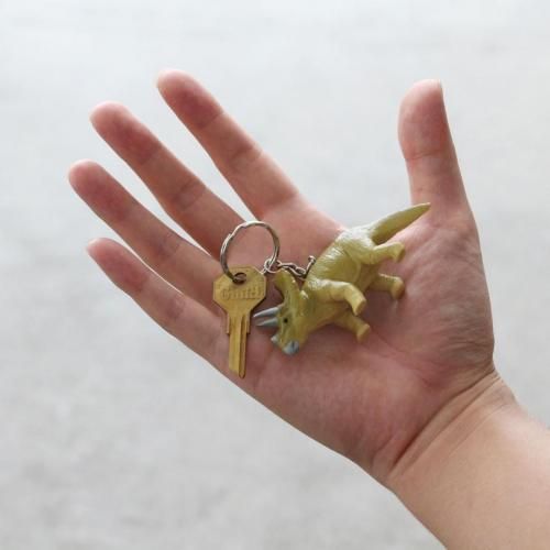 2232.[DETAIL] Animal keyring(triceratops)