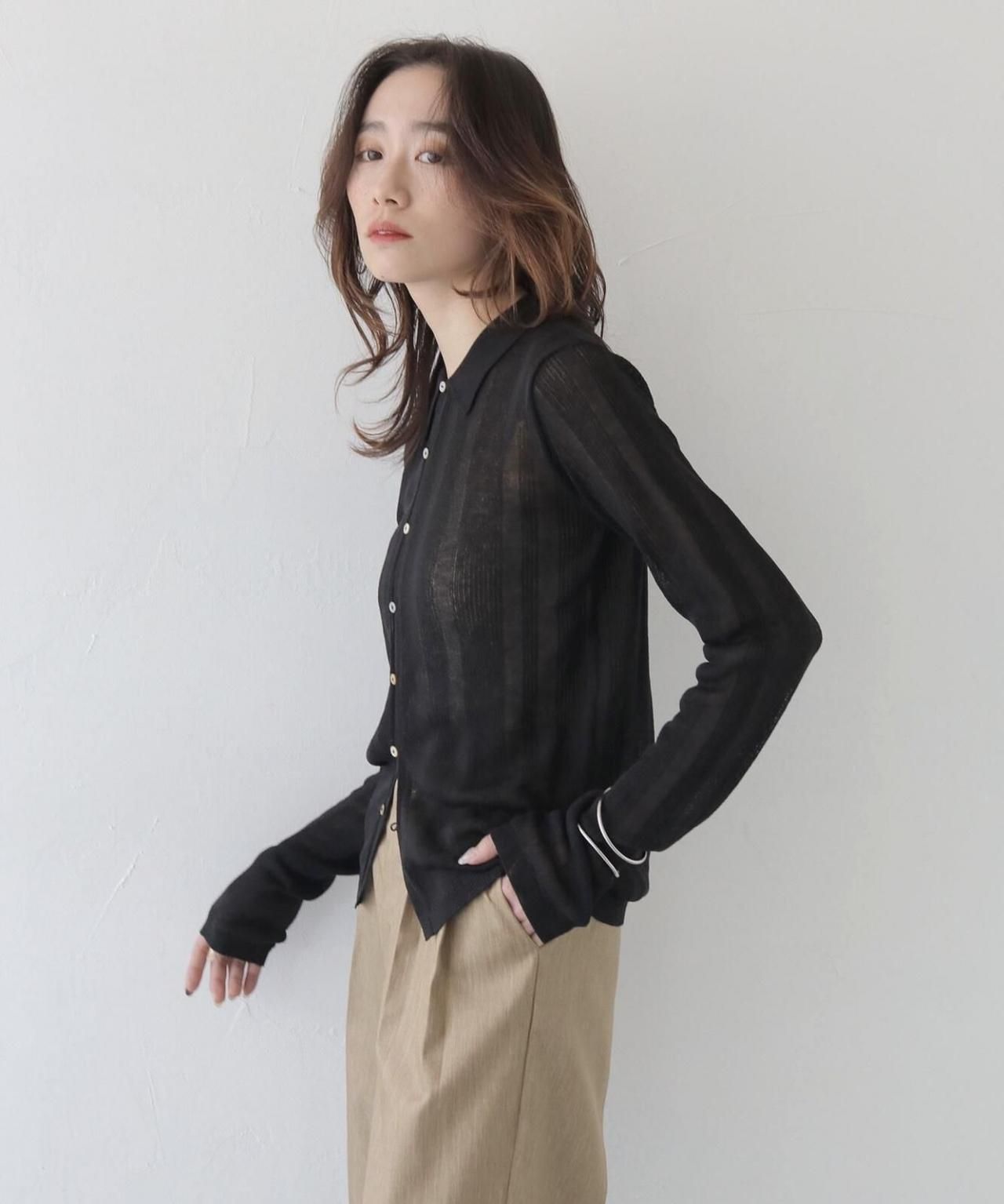 nala ポロニット Nave・手洗い可】ポロニット / NAVE | ファッション通販 【公式