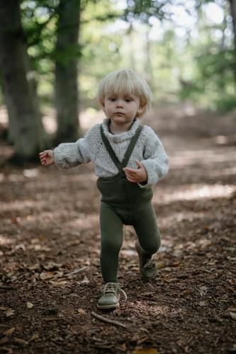 2285.[SILLY Silas] Classic tights (Olive)