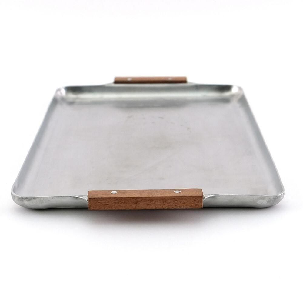 2317.ウッドハンドル アルミトレイ(L) - MERCI CAMPA