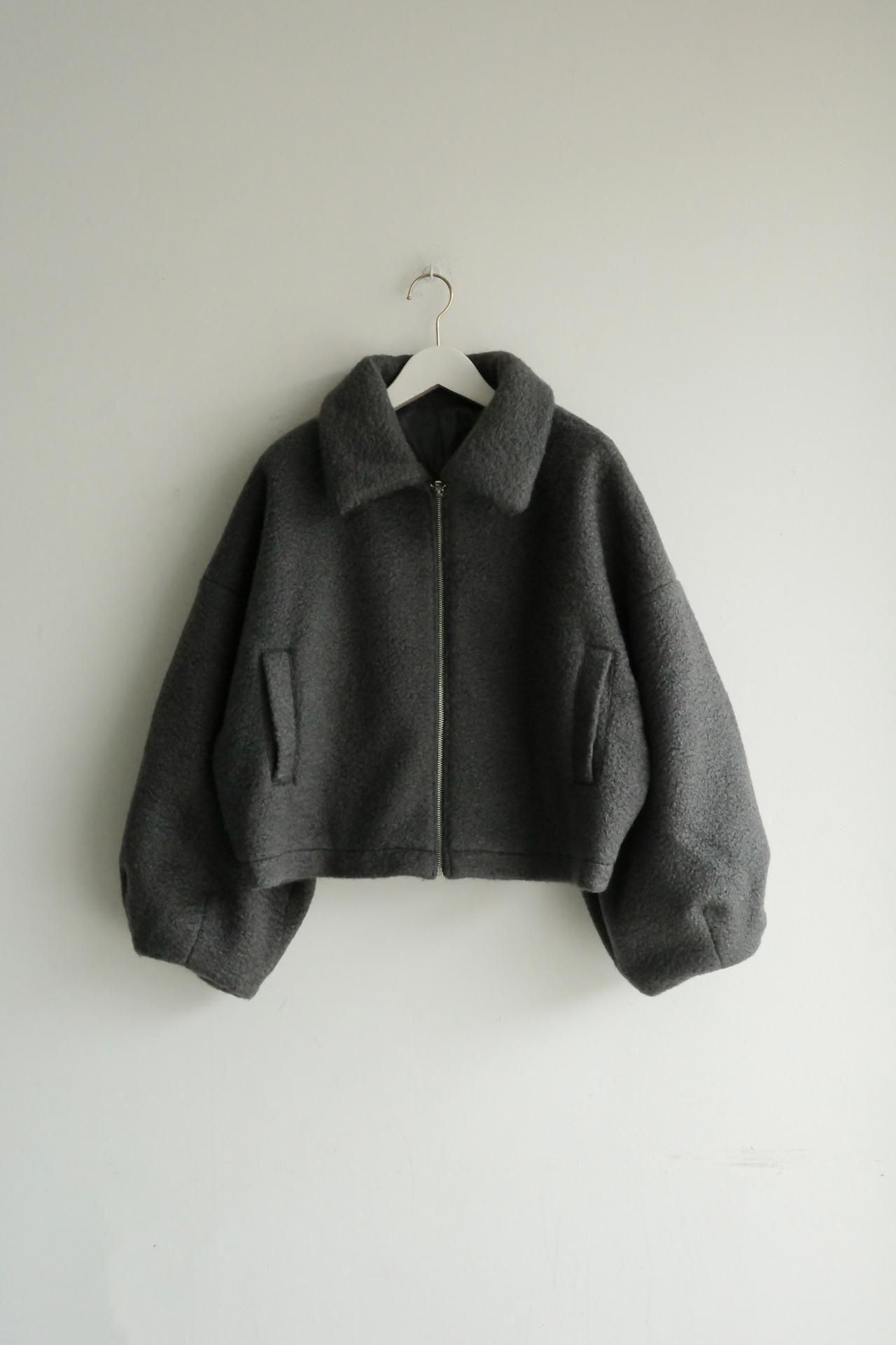 2321.シープボア ボリュームスリーブジャケット(5color) - MERCI CAMPA