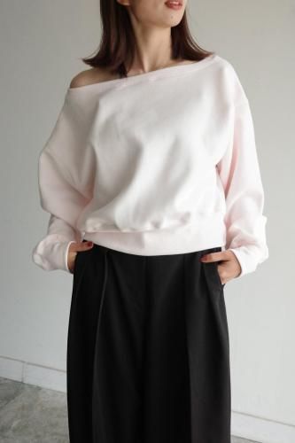 <img class='new_mark_img1' src='https://img.shop-pro.jp/img/new/icons14.gif' style='border:none;display:inline;margin:0px;padding:0px;width:auto;' />2322.裏起毛 オフショルダー スウェット(5color)