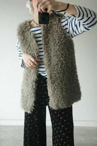 2352.סɥܥ ߥɥ ٥(ecru / greige / black)