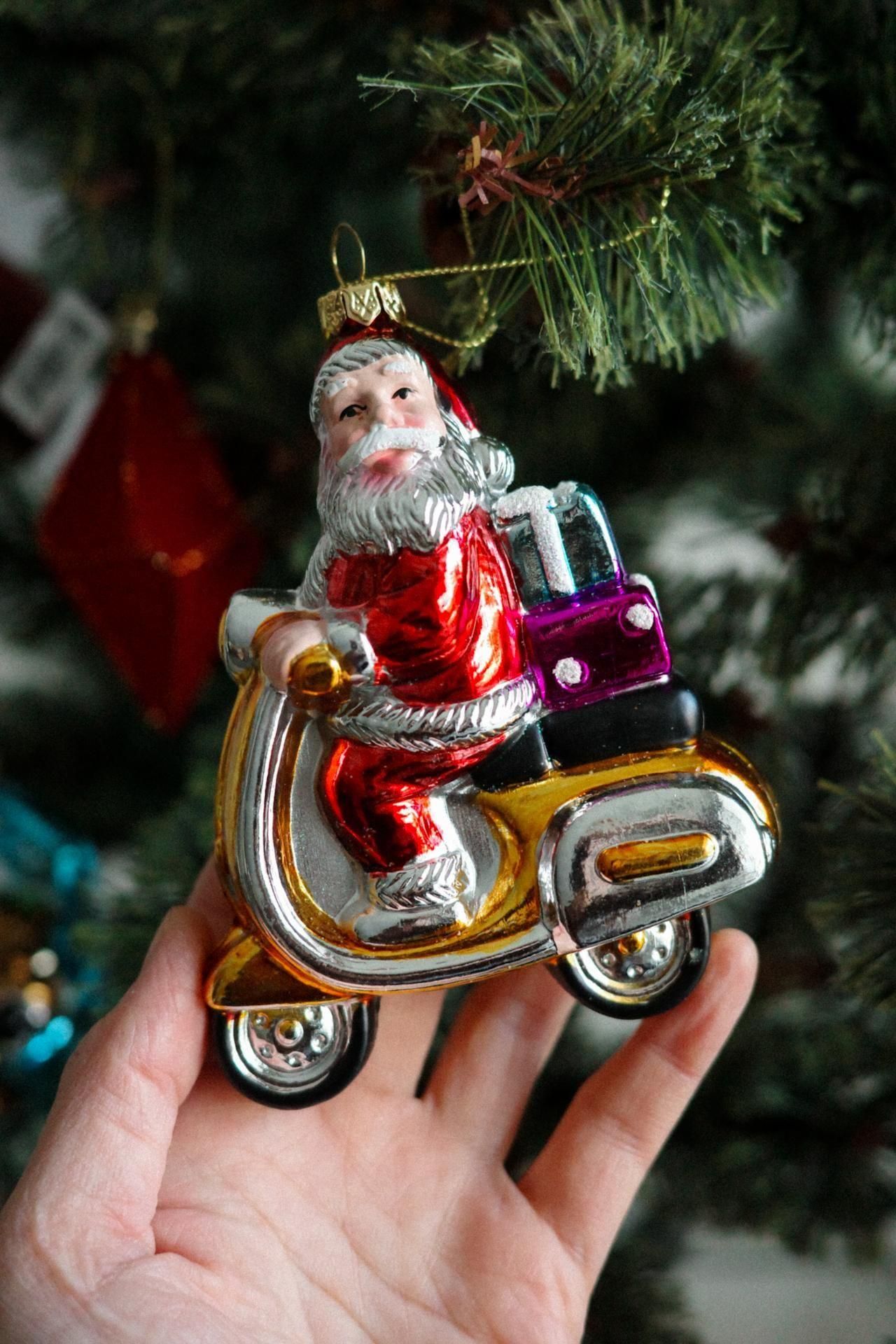 2361.クリスマス オーナメント(Santa 7type) - MERCI CAMPA