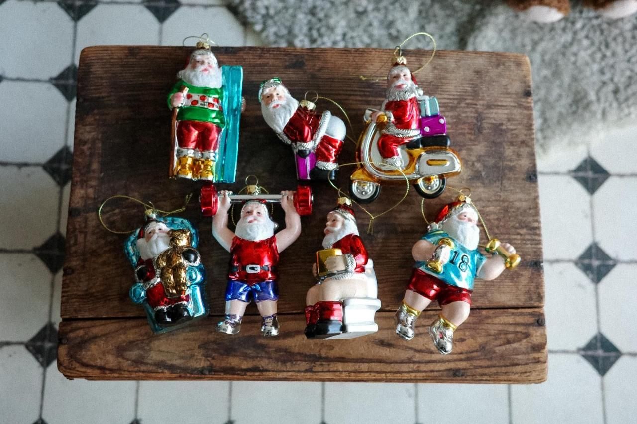 2361.クリスマス オーナメント(Santa 7type) - MERCI CAMPA