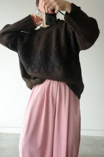 2391.�Υ�ǥ��å��� �˥åȥץ륪���С�(off / brown)