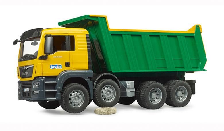 MAN TGS Tip up トラック（bruder） - ジョブインターナショナル