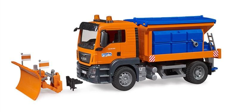 bruderブルーダー❢アタッチメント付き❢ MAN TGS 除雪車 | ブルーダー（bruder） - ジョブ