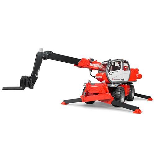 Amazon.com: Bruder MRT 2150 Manitou Telescopic Loader : Toys
