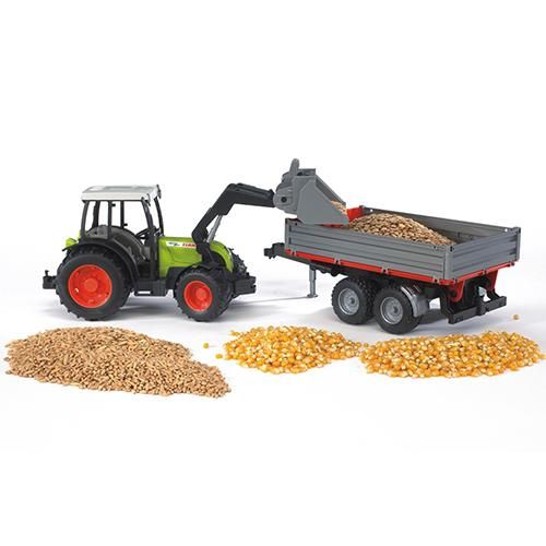 Claas Nectis267 Fトラクター&Tippingトレーラー | ブルーダー