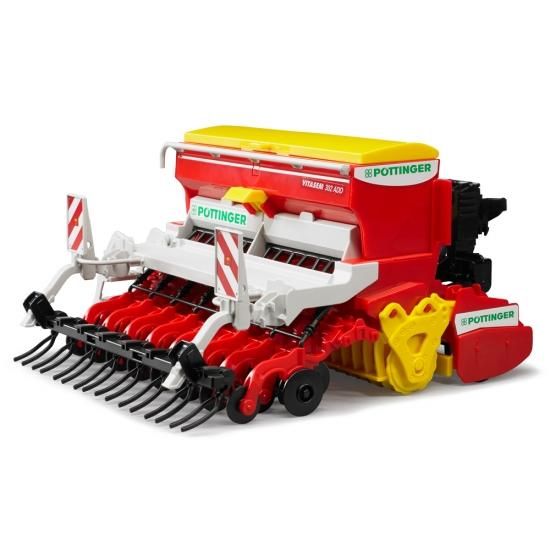 『5年保証』 Pottinger Vitasem302ADDハローマウントシードドリル トラクター