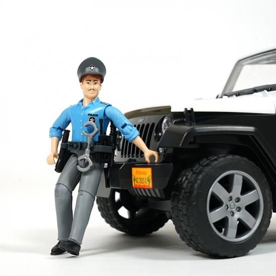 Jeep パトカー(フィギュア付き）| ブルーダー（bruder