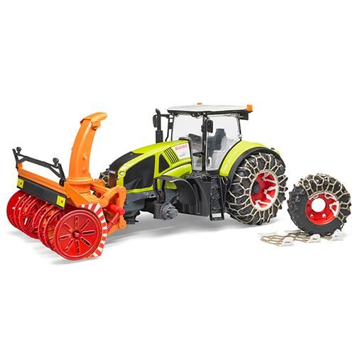 bruder Claas Axion950 トラクター他　セット Claas Axion 950トラクター&スノーチェーン・ブロワー