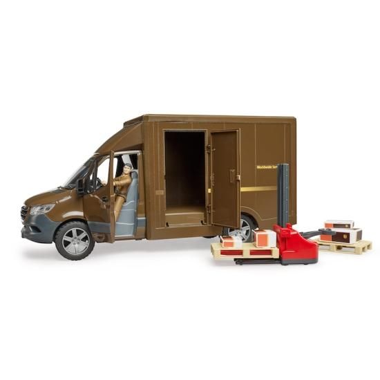 大迫力！フィギュア付きMB DHLブルーダーbruder働く車　玩具子供おもちゃ MB DHL （フィギュア付き） | ブルーダー（bruder） - ジョブ