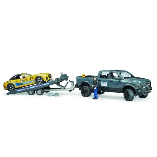 新品 ブルーダー Ram パワーワゴンSUP 乗り物 車 おまけ付) ブルーダー Ram パワーワゴンSUP(フィギュア付き