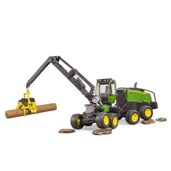 【特価】 John ブルーダー | ハーベスター（丸太付き） 1270G Deere ミニカー