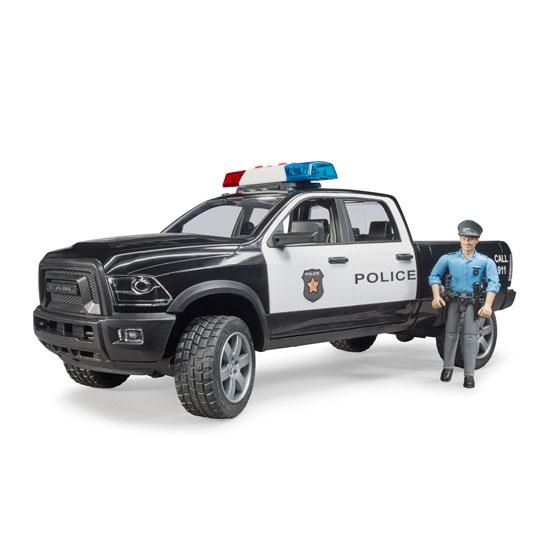 驚きの激安価格 RAM ブルーダー パワーワゴンパトカー（フィギュア付き）| ミニカー