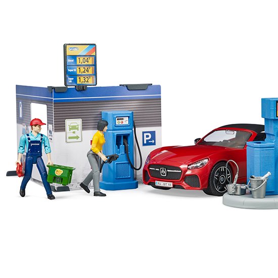 b-worldシリーズ　ガソリンスタンド＆洗車場 - ジョブインターナショナルオンラインショッピング