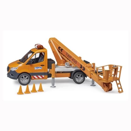 【ふるさと割】 MB 高所作業車（bruder） ジョブインターナショナルオンライン - ミニカー