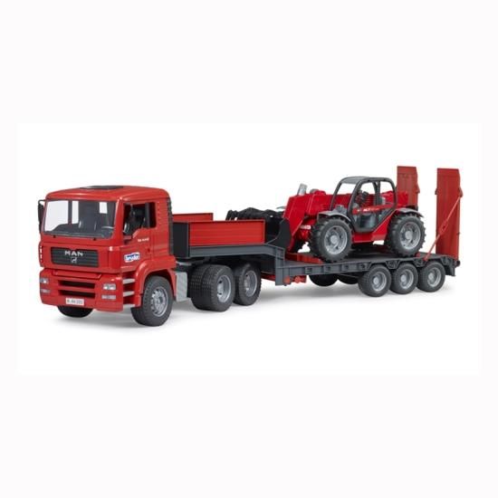 Amazon.com: Bruder 02125 Manitou Telescopic Loader MLT 633