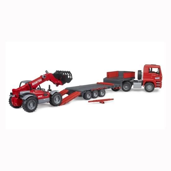 MAN トラック＆ Manitou テレスコープローダー MLT633
