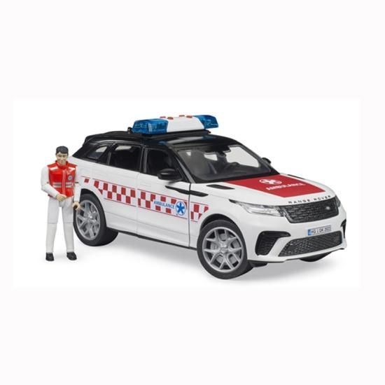 Range Rover 緊急車両（フィギュア付き）（bruder） - ジョブ