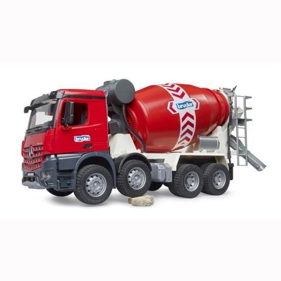 未使用 ブルーダー bruder メルセデスベンツ アロックス ミキサー車 絶版 MB Arocsセメントミキサー | ブルーダー（bruder） - ジョブ