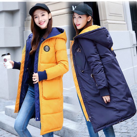 コート リバーシブルで着られる便利なアイテム♪ダウンコート|韓国