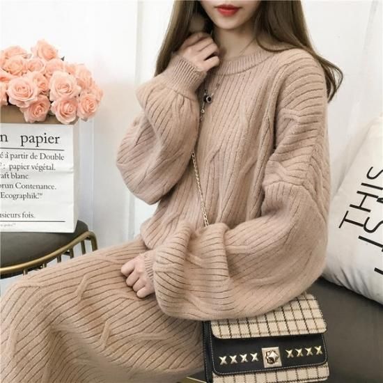 ニットワンピース トップスとスカートに分かれた可愛いセットアップニットワンピ 韓国 ワンピース ドレス 通販レディースmarron マロン ニットワンピース トップスとスカートに分かれた可愛いセットアップニットワンピ 韓国 ワンピース ドレス 通販レディースmarron マロン