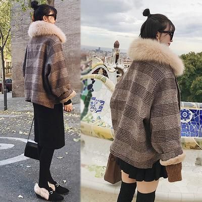 サブカル系❤️ワンポイントファーコート あったかくてかわいい普段着デートに ホワイト ベルト 耳付き 悪魔 ボア コート フーディー もふもふ