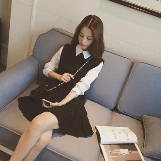ワンピース 制服のような可愛いフェミニンガーリーワンピ 韓国 ワンピース ドレス 通販レディースmarron マロン ワンピース 制服のような可愛いフェミニンガーリーワンピ 韓国 ワンピース ドレス 通販レディースmarron マロン