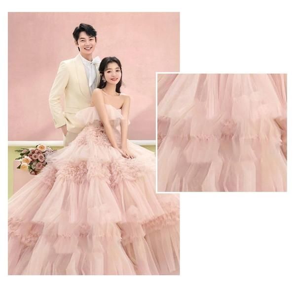 ピンク フリル 結婚式 パーティードレス タイト 韓国 楽天市場】パーティードレス フィッシュテール 結婚式 ドレス