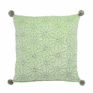 Tahti velvet cushion, pistachio【cover only】