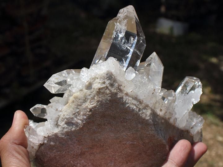 サインジ産ヒマラヤ水晶クラスター - ヒマラヤ水晶専門店 ヒマラヤン