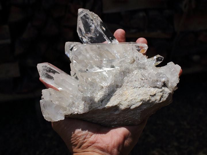 サインジ産ヒマラヤ水晶クラスター - ヒマラヤ水晶専門店 ヒマラヤン