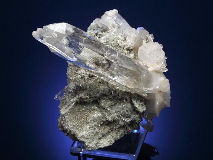 マニカラン/パールヴァティー産ヒマラヤ水晶クラスター - ヒマラヤ水晶