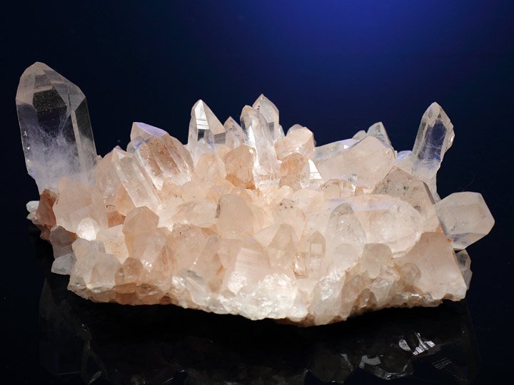 マニカラン/パールヴァティー産ヒマラヤ水晶クラスター - ヒマラヤ水晶 