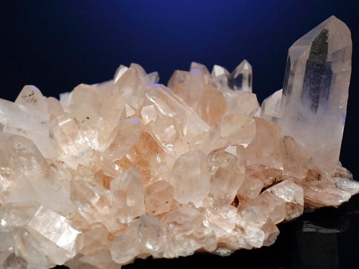 マニカラン/パールヴァティー産ヒマラヤ水晶クラスター - ヒマラヤ水晶