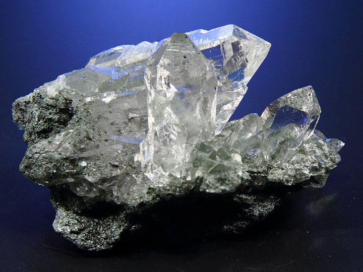 マニハール産水晶(クル地区) ヒマラヤ水晶 クリスタルクラスター - 1