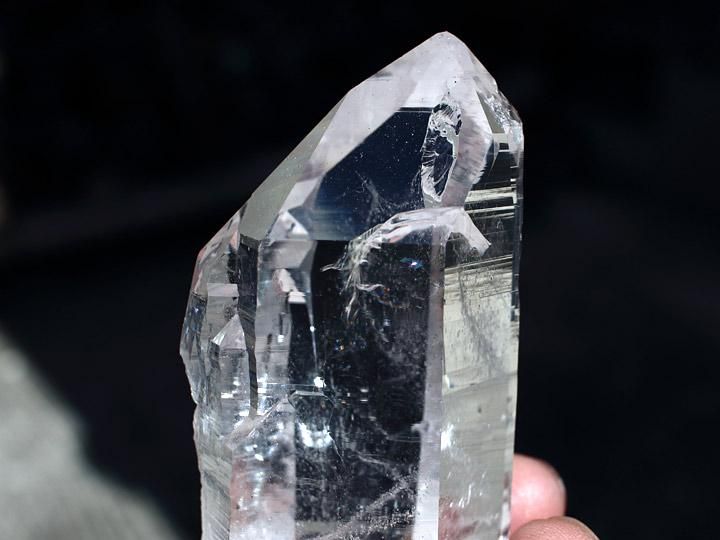 ヒマラヤ水晶 マニカラン パールヴァティー マニカラン/パールヴァティー産ヒマラヤ水晶ポイント - ヒマラヤ