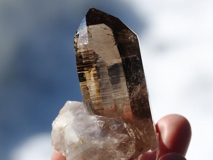 マニカラン/パールヴァティー産ヒマラヤ水晶クラスター - ヒマラヤ水晶