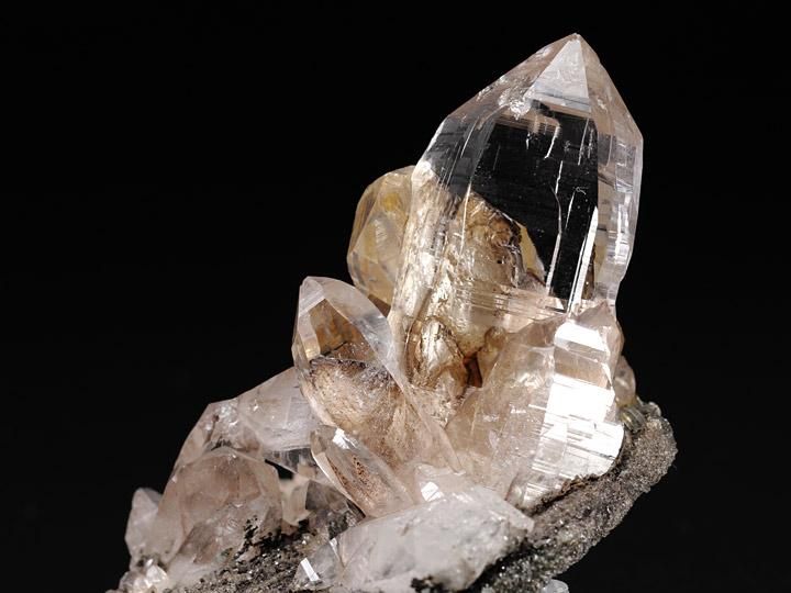 ガネーシュヒマール産ヒマラヤ水晶クラスター - ヒマラヤ水晶