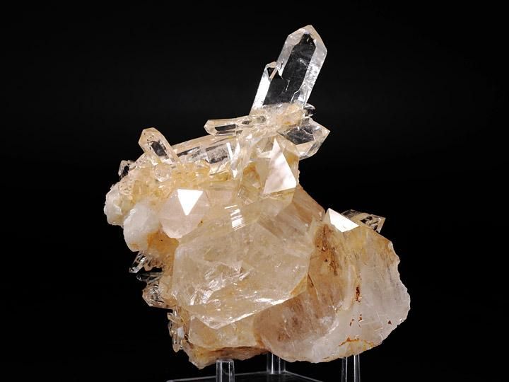 【美品】ヒマラヤ産マニカラン水晶❤️バジュラ 密教法具 マニカラン/パールヴァティー産ヒマラヤ水晶クラスター