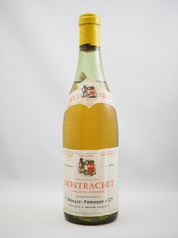 <img class='new_mark_img1' src='https://img.shop-pro.jp/img/new/icons50.gif' style='border:none;display:inline;margin:0px;padding:0px;width:auto;' />1963　MONTRACHET　F.BEAULT　FORGEOT　＆　CIE　80,000       　1963　モンラッシェ