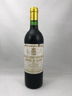 1978 CH.PICHON LONGUEVILLE COMTESSE DE LALANDE 30,000 シャトー ...