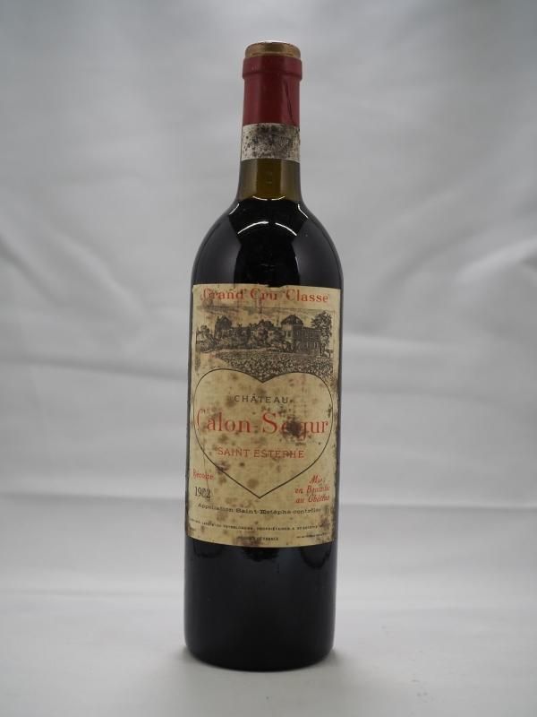 1982 CHATEAU Calon-Segur 1982 シャトー・カロン・セギュール 1982 CHATEAU Calon-Segur 1982 シャトー・カロン・セギュール
