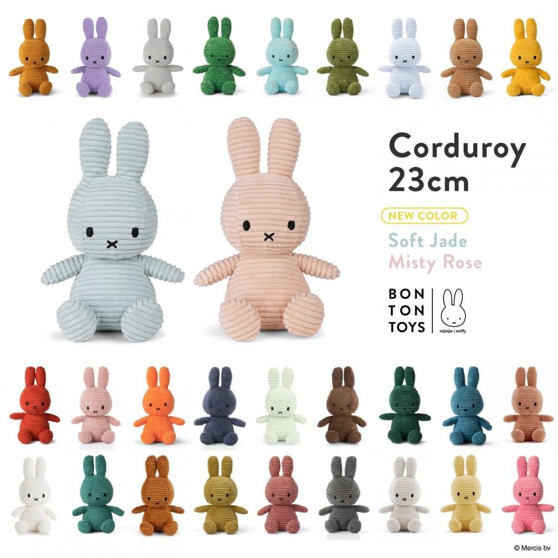 20色以上から選べる！Miffy Corduroy 23cm - marcs store