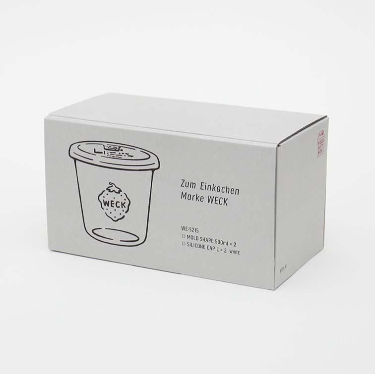 WECK　ウェック　MOLD SHAPE 750ml ＆ 500ml　各3点ずつ WECK ウェック MOLD SHAPE 750ml ＆ 500ml 各3点ずつ WECK
