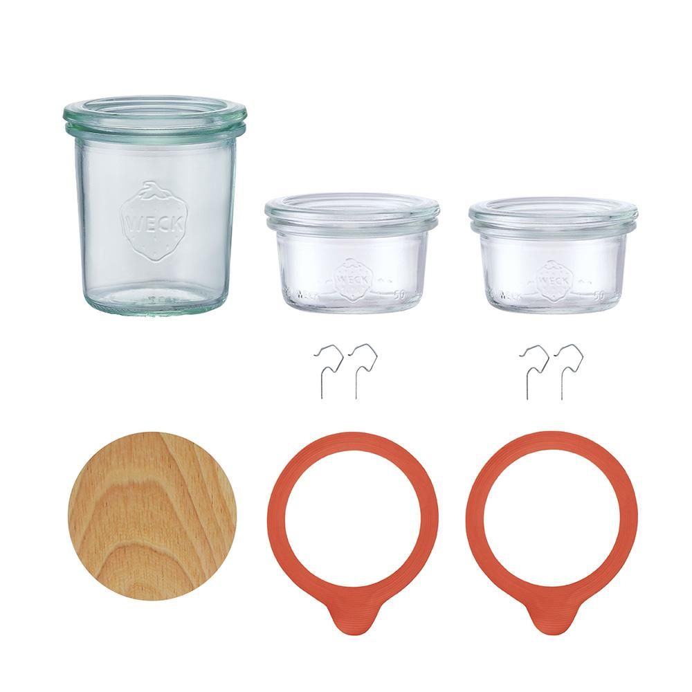 WECK GIFT BOX(MOLD120ml/50ml x 2 SET) - marcs store WECK GIFT BOX(MOLD120ml/50ml x 2 SET) - marcs store
